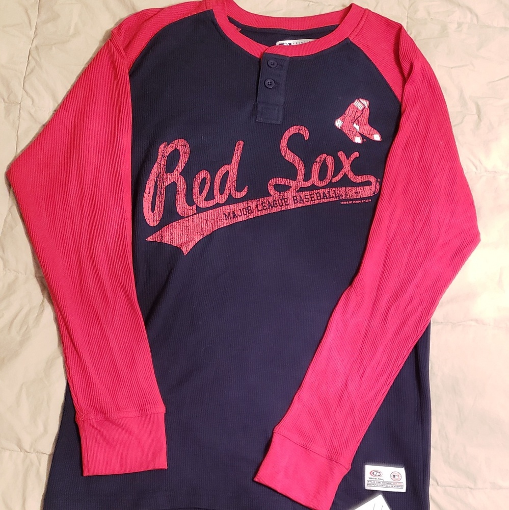 NEW Boston Red Sox Long Sleeve Thermal Shirt